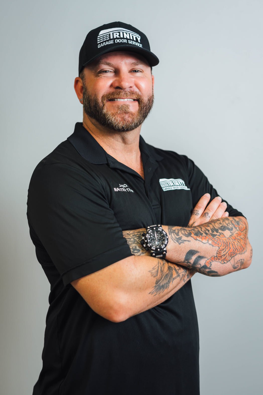Jason, owner of Trinity Garage Door Service